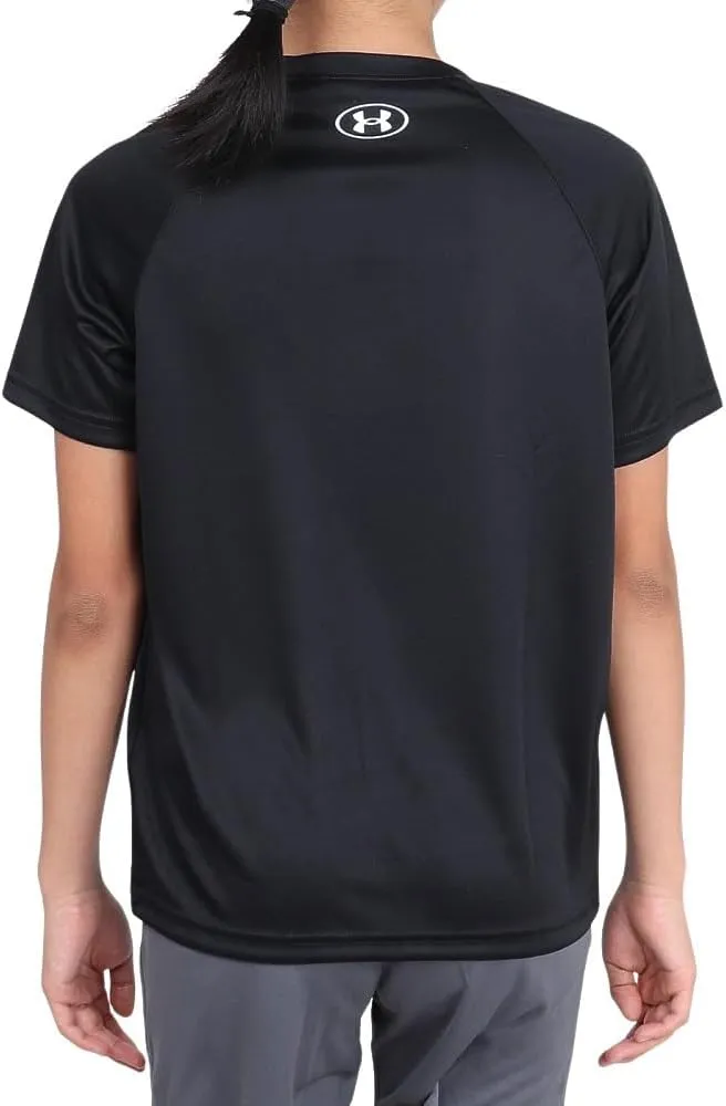 Under Armour Boys' Tech Split Logo Short Sleeve T Shirt