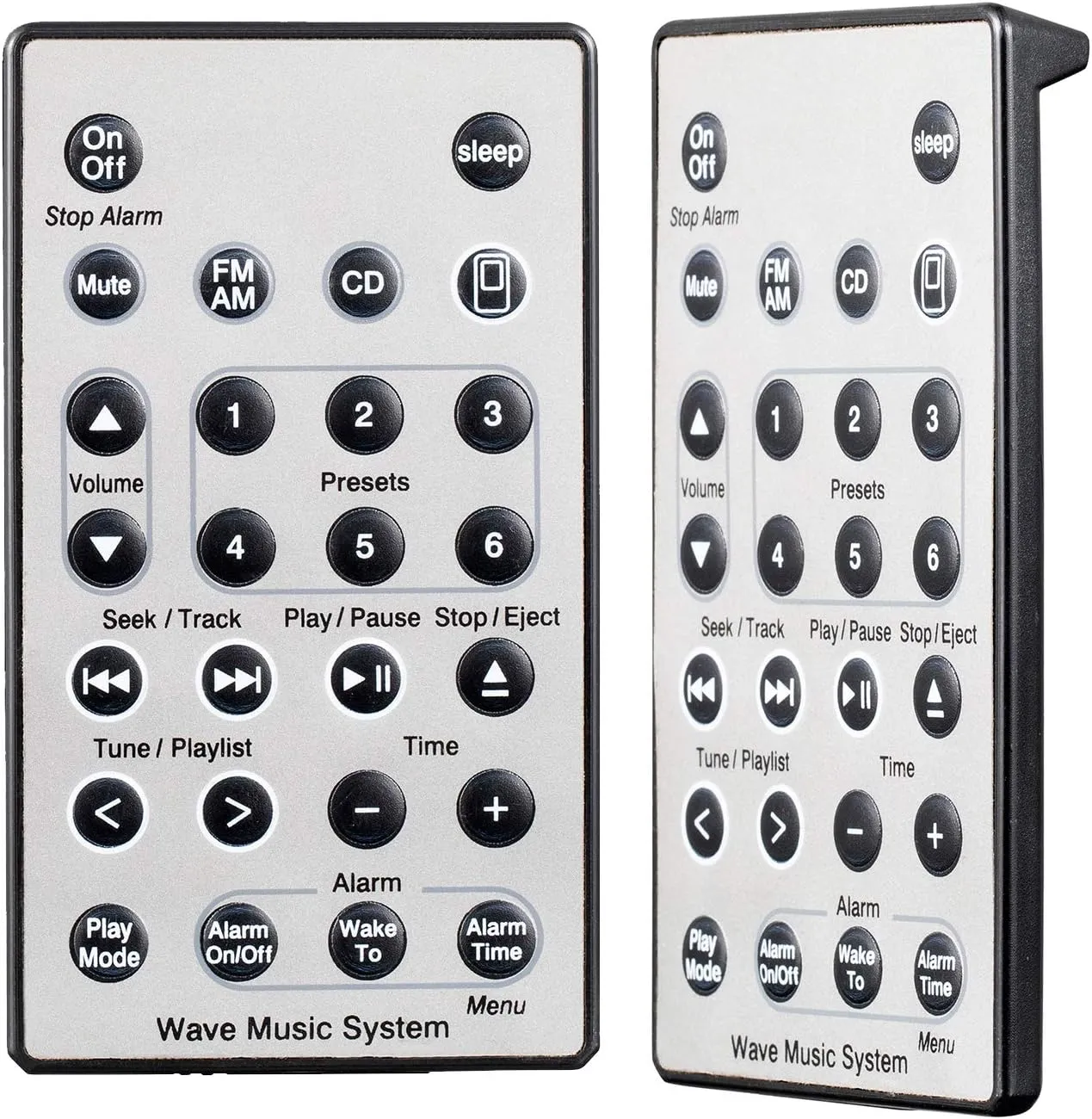 Universal Replacement Remote Control for Bose Sound Touch Wave Music Radio System I II III IV (Without Battery)-Silver