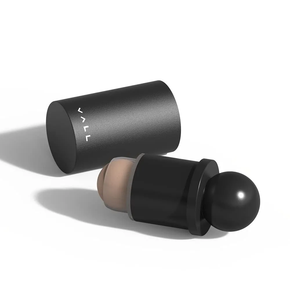 VALL Oil-Absorbing Volcanic Face Roller, Face Oil Remover, Reusable Face Oil Absorbing Skincare Tool, Pore Tightening, Enhance Elasticity - Black