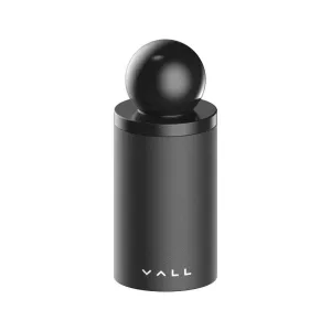 VALL Oil-Absorbing Volcanic Face Roller, Face Oil Remover, Reusable Face Oil Absorbing Skincare Tool, Pore Tightening, Enhance Elasticity - Black