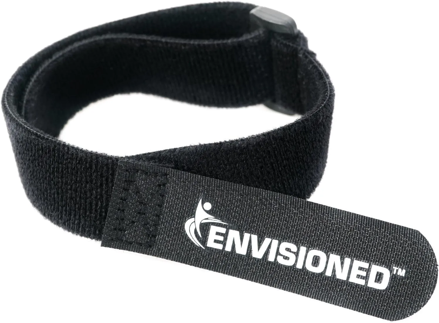 Velour Cinch Straps 1.5" x 20" - 6 Pack, Soft Touch Microfiber Reusable Hook and Loop - Plus 2 Free Bonus Reusable Cable Ties