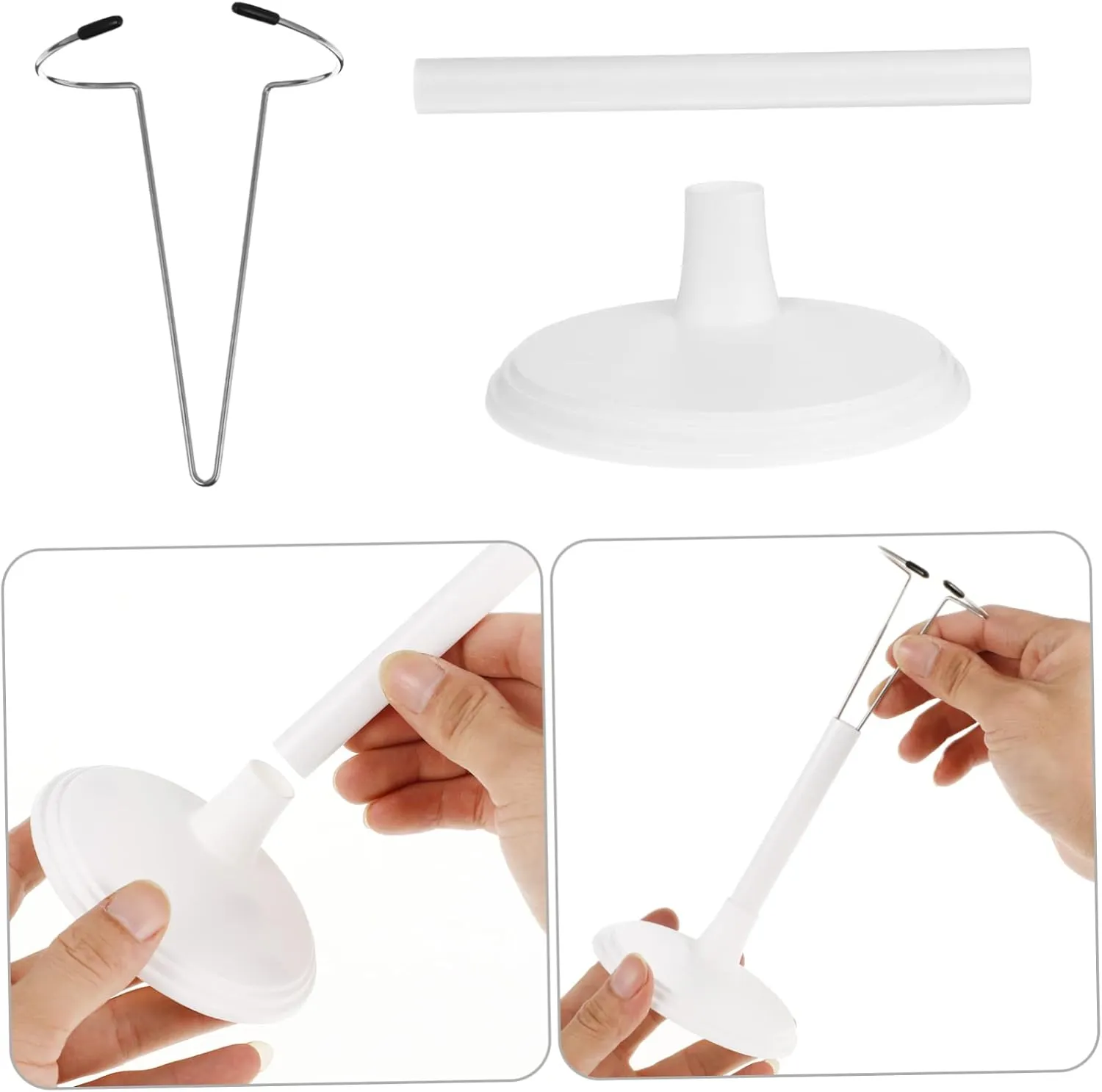 VICASKY 2sets Doll Furniture Stands Doll Storage Racks Action Figure Holders Display Brackets Home Shop 4pcs*2