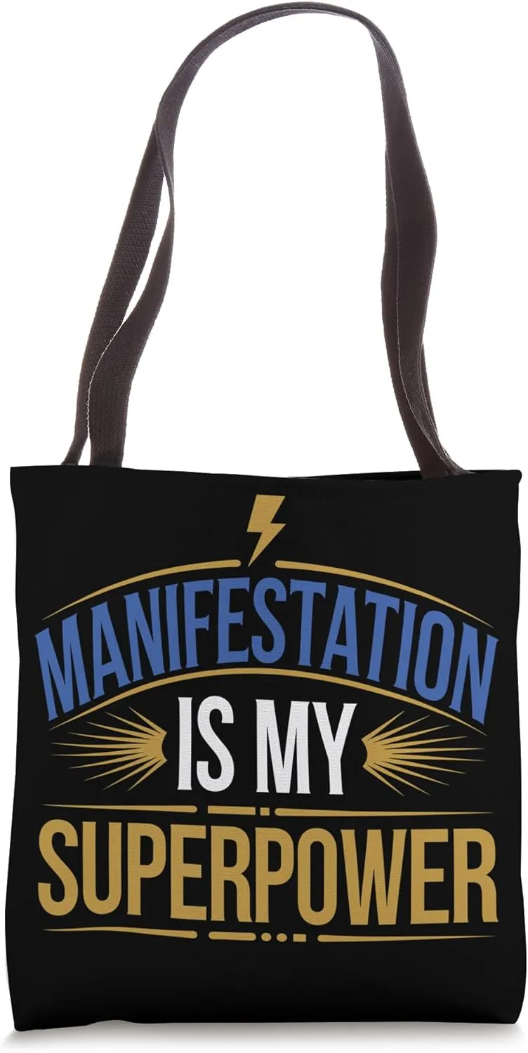 Vision Boarding Manifestation Goal Setting Dream Visualize Tote Bag