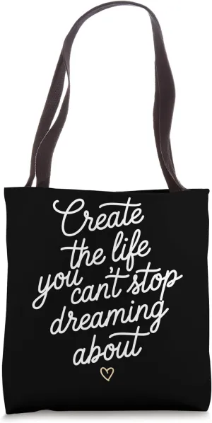 Vision Boarding Manifestation Goal Setting Dream Visualize Tote Bag