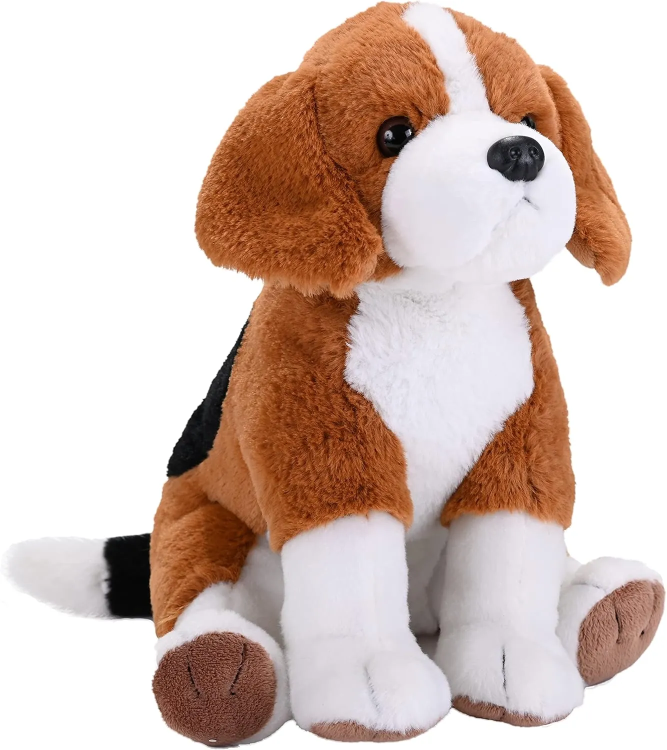 Wild Republic Beagle, Paws and Claws, Stuffed Animal, 12 inches, Gift for Kids, Plush Toy, Fill is Spun Recycled Water Bottles