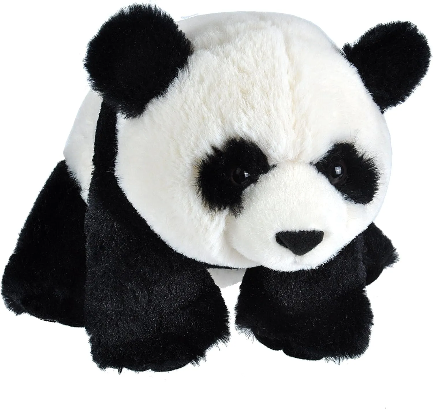 Wild Republic Cuddlekins Eco Panda, Stuffed Animal, 12 Inches, Plush Toy, Fill is Spun Recycled Water Bottles, Eco Friendly