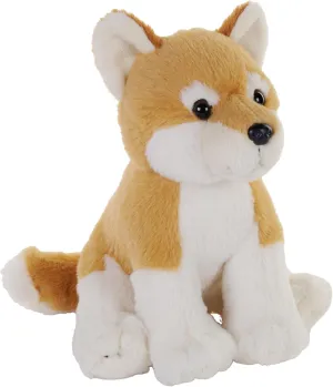 Wild Republic Earthkins Mini Dingo, Stuffed Animal, 8 inch, Plush Toy, Eco-Friendly