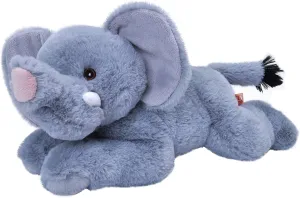 Wild Republic EcoKins African Elephant Stuffed Animal 12 inch, Eco Friendly Gifts for Kids, Plush Toy, Handcrafted Using 16 Recycled Plastic Water Bottles