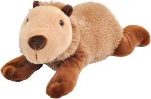 Wild Republic Ecokins, Capybara, Stuffed Animal, 12 inches, Gift for Kids, Plush Toy, Made from Spun Recycled Water Bottles, Eco Friendly, Child’s Room Decor