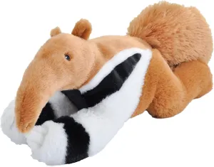 Wild Republic Ecokins Mini, Anteater, Stuffed Animal, 8 inches, Gift for Kids, Plush Toy, Made from Spun Recycled Water Bottles, Eco Friendly, Child’s Room Décor