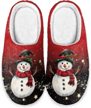 Women's Winter Home Slippers with Cute Cartoon Giraffe Design, Comfortable Indoor or Outdoor Kitchen Bedroom Shoes