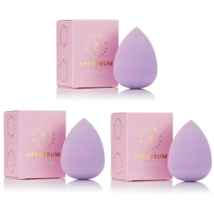 Wonder Makeup Sponge, Beauty Blending Sponge for Under Eye Concealer and Foundation, Latex Free Makeup Blending Sponge for a Flawless Base, Lilac Trio Pack