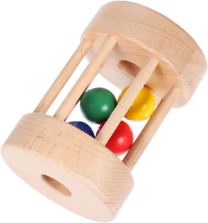 Wooden Drum Musical Instrument for Early for Brain Development for Little Hands Engaging Sounds for Fun Interactions