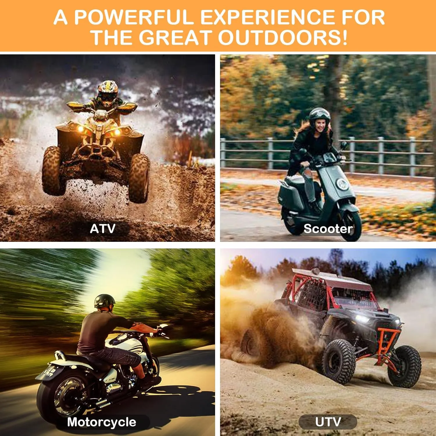 YTX14AH-BS 12V 12Ah Battery, Rechargeable Sealed AGM Battery Maintenance Free Powersport Replacement Battery for Motorcycle, ATV and Scooter