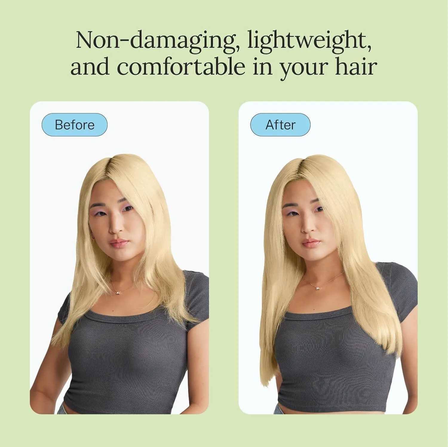 Zala Tape-In Human Remy Hair Extensions - Natural, Silky & Straight Discreet Tape in Extensions - Blend Easy into Natural Hair - 20 Piece Bundle, in Beachy Blonde (62g / 24 inch)