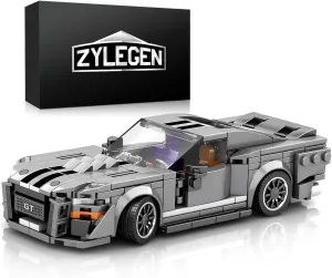 ZYLEGEN Shelby GT500 Building Toy for Boy Teen Giving or Collection,Collectible Sports Car Technology Car Building Kit,DIY Toys for Boys Age 3-12(476pcs)